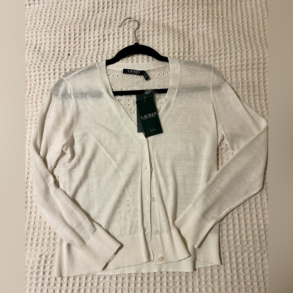 Ralph Lauren Button Up Cardigan